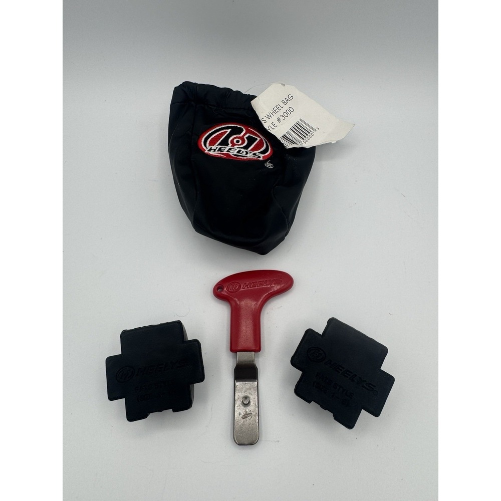 Heelys Size 1-6 Replacement Plugs For Shoes , Removal Tool,  And Bag